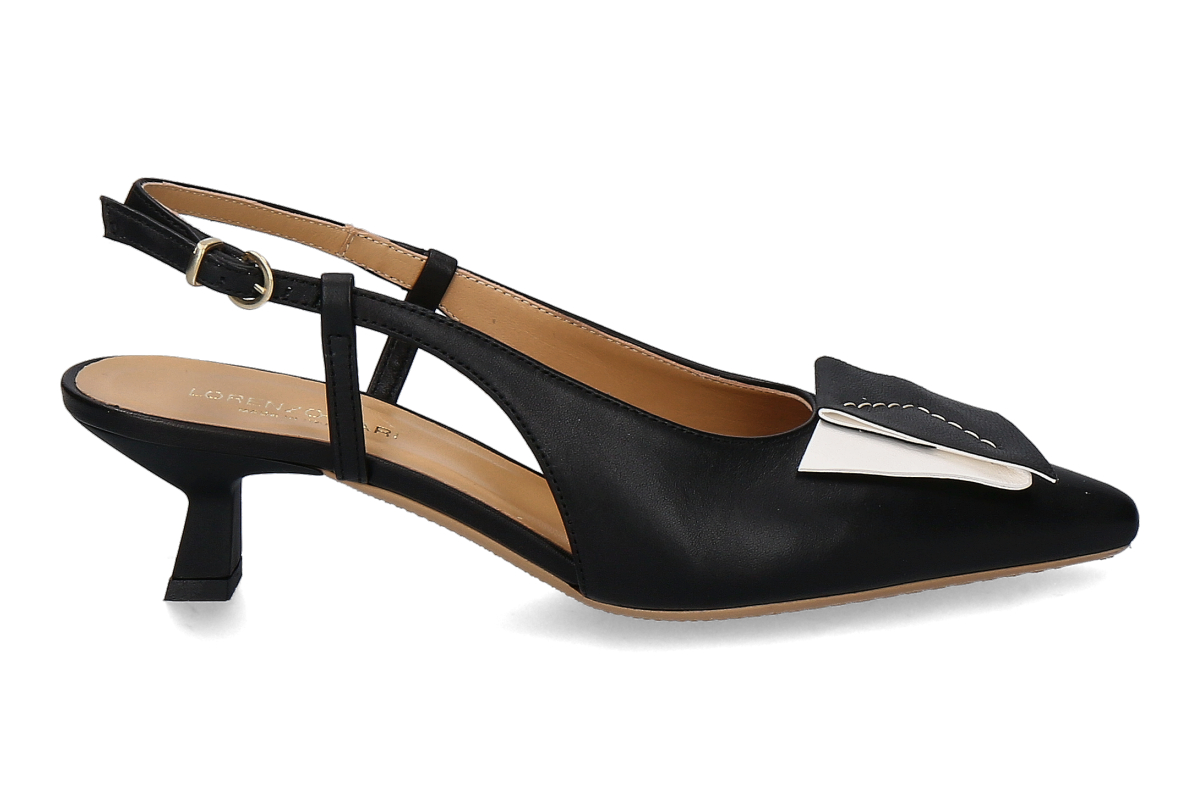 Lorenzo Mari Slingpumps CINDY06- nero/ schwarz