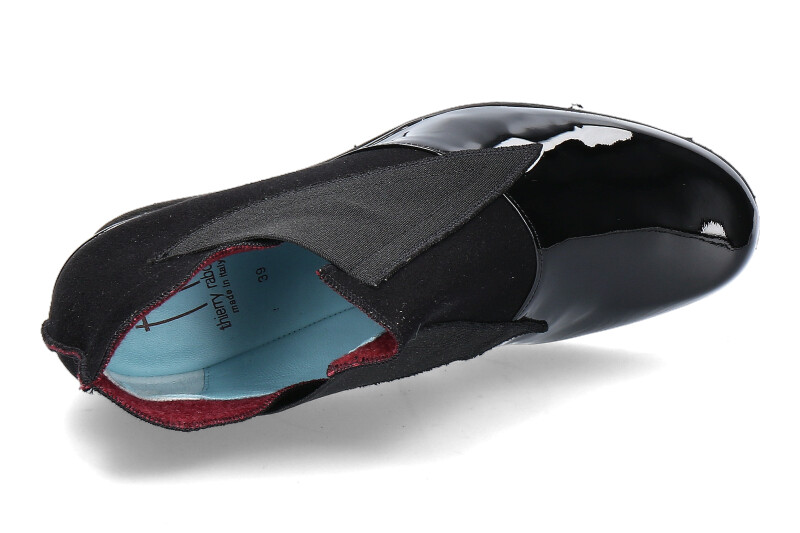 Thierry Rabotin Keilstiefelette ISIDORO LACK NERO (37 )