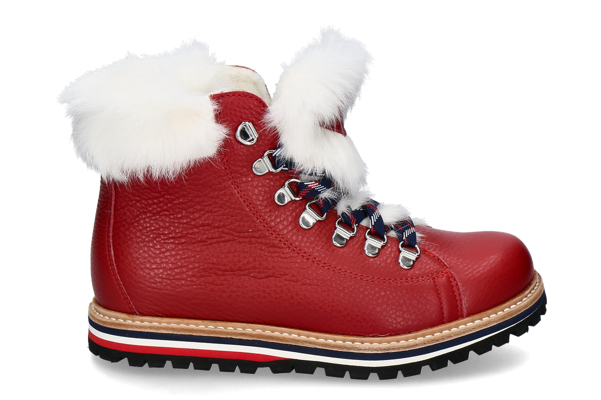 Oscar Sport Damen Schnürboots gefüttert ARIEL- red/ rot