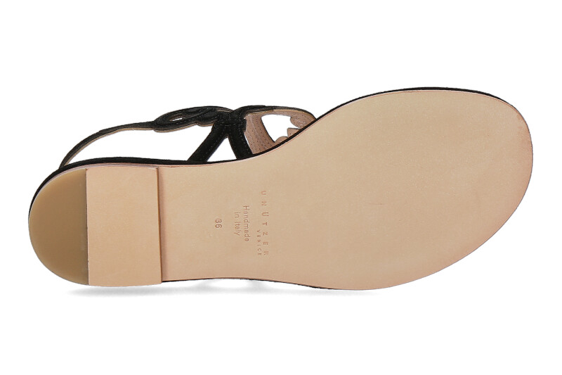 Unützer Sandale VELOURS NERO (38½)