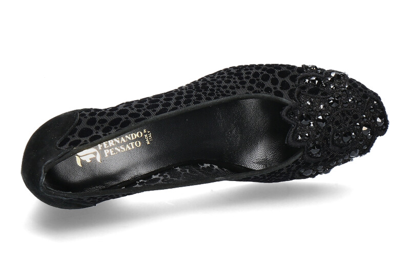 Fernando Pensato Pumps LARA RETE NERO (40)