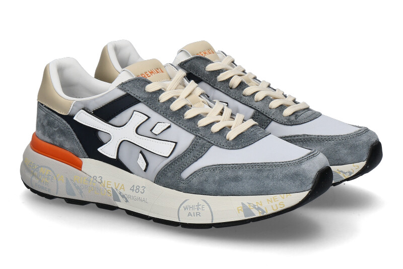 Premiata Herren- Sneaker TIMELESS TRAINERS MICK 7245- grey/grau