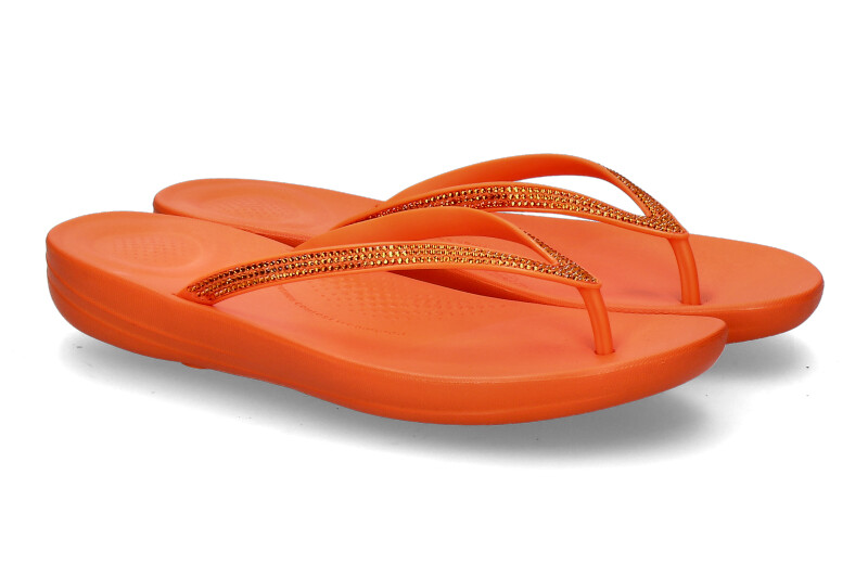 Fitflop Pantolette IQUSHION SPARKLE- pop orange