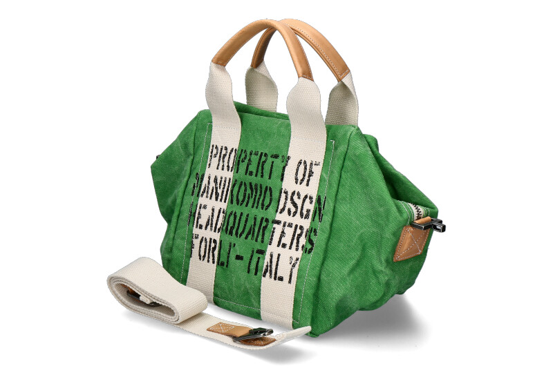 Manikomio Design Tasche LADY24 COTTON- olanda garden green