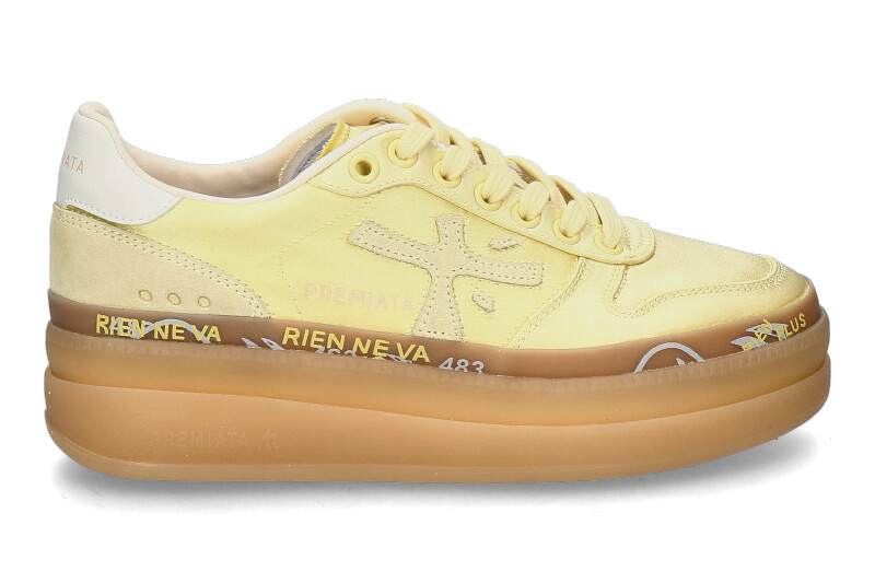 Premiata Damen- Sneaker MICOL 7438- gelb