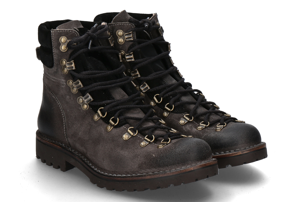 Astorflex Herren- Schnürboots ROCKFLEX- c. di fucile/dunkelgrau