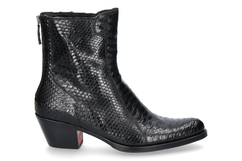 Benson's Cowboy-Boot PITONE NERO