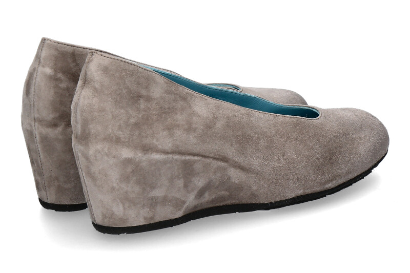 Thierry Rabotin Keilslipper DACIO CAMOSCIO GREY BEIGE (41½)