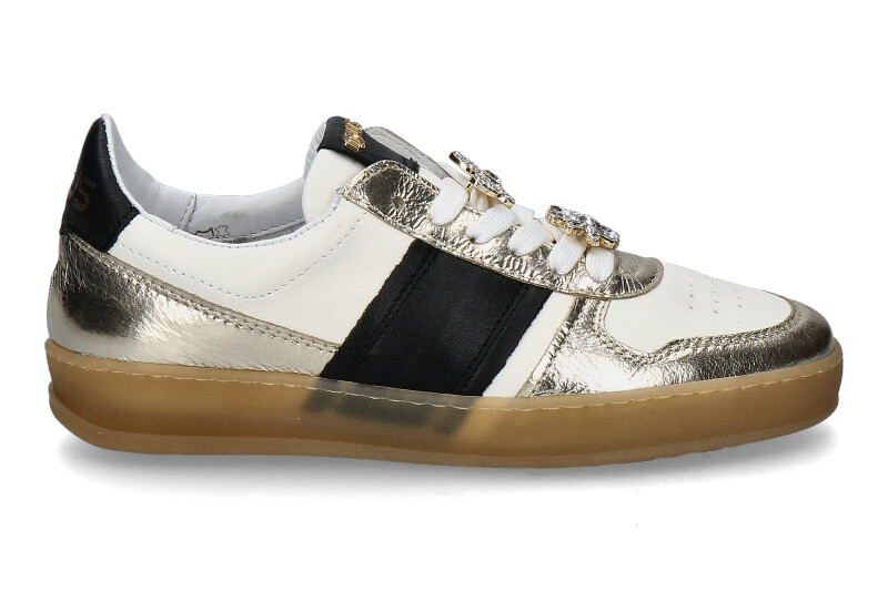 Mjus Sneaker NAPPA- platino/bianco/nero