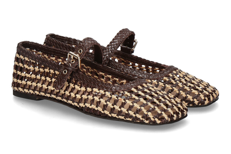 Inuovo Ballerina GOAT- chocolate/braun