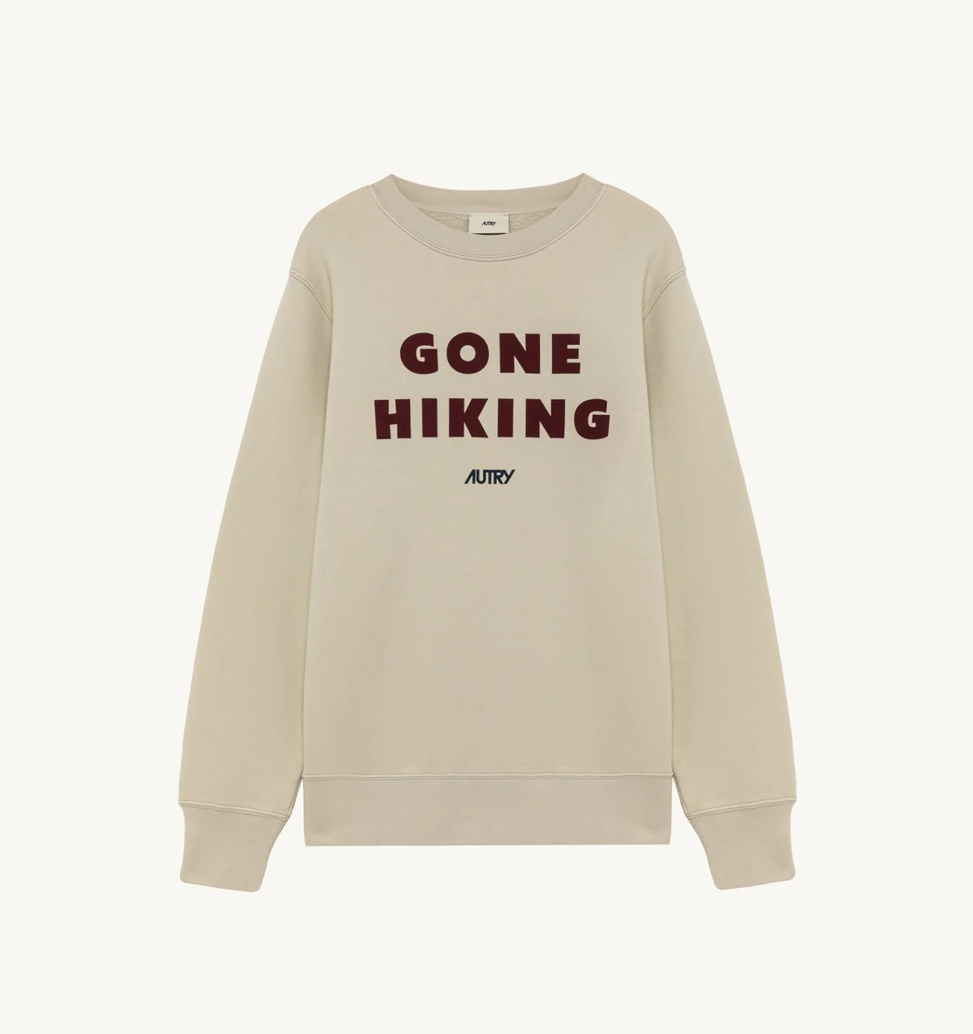 Autry Herren Sweatshirt GONE HIKING - beige