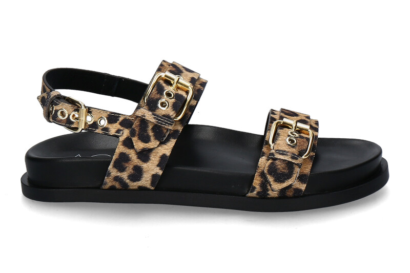 AGL Sandale CRISTINA- cocoa/leopard 