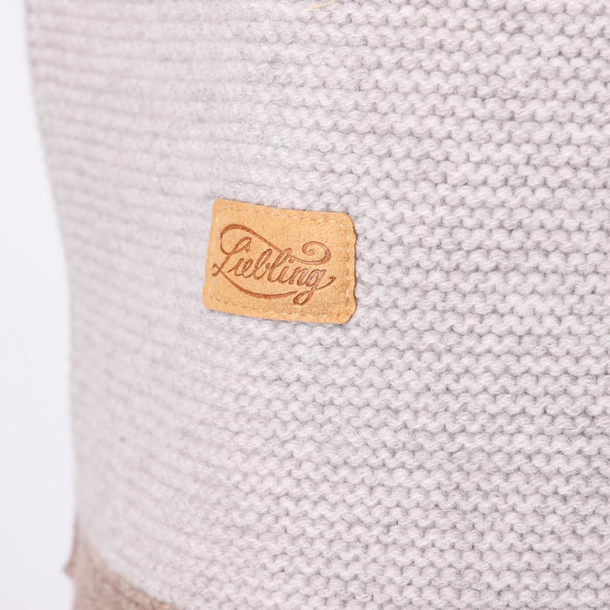 Liebling Herren- Strickweste AHAB- marmor/trüffel