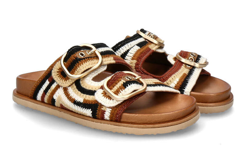 Inuovo Pantolette 396024 COCONUT- multi