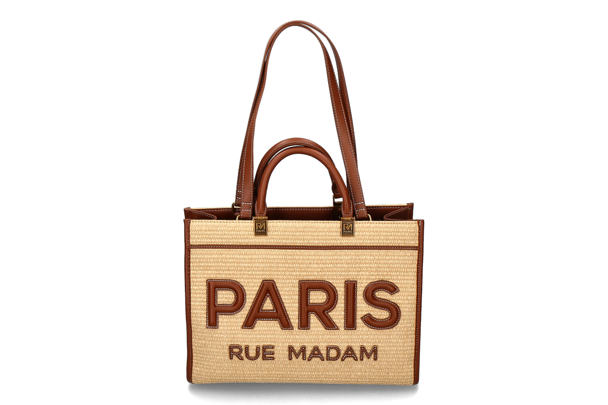 Rue Madam Shopper ICONIQUE- braun/ beige