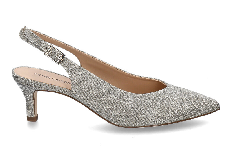Peter Kaiser Slingpumps sand/schimmer