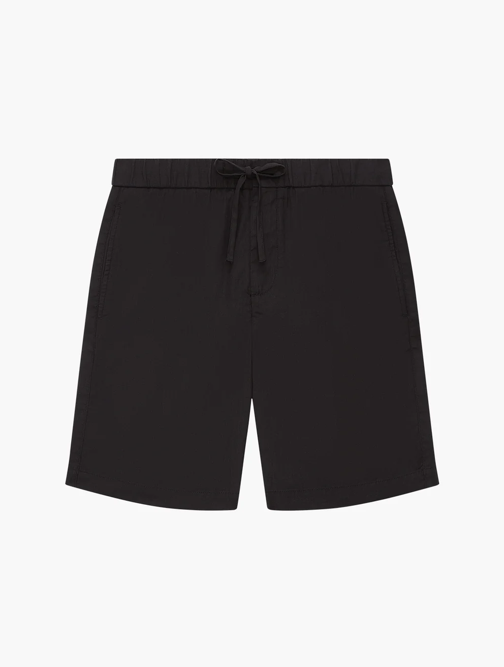 Frescobol Carioca Herren- Shorts FELIPE LEINEN- black/schwarz