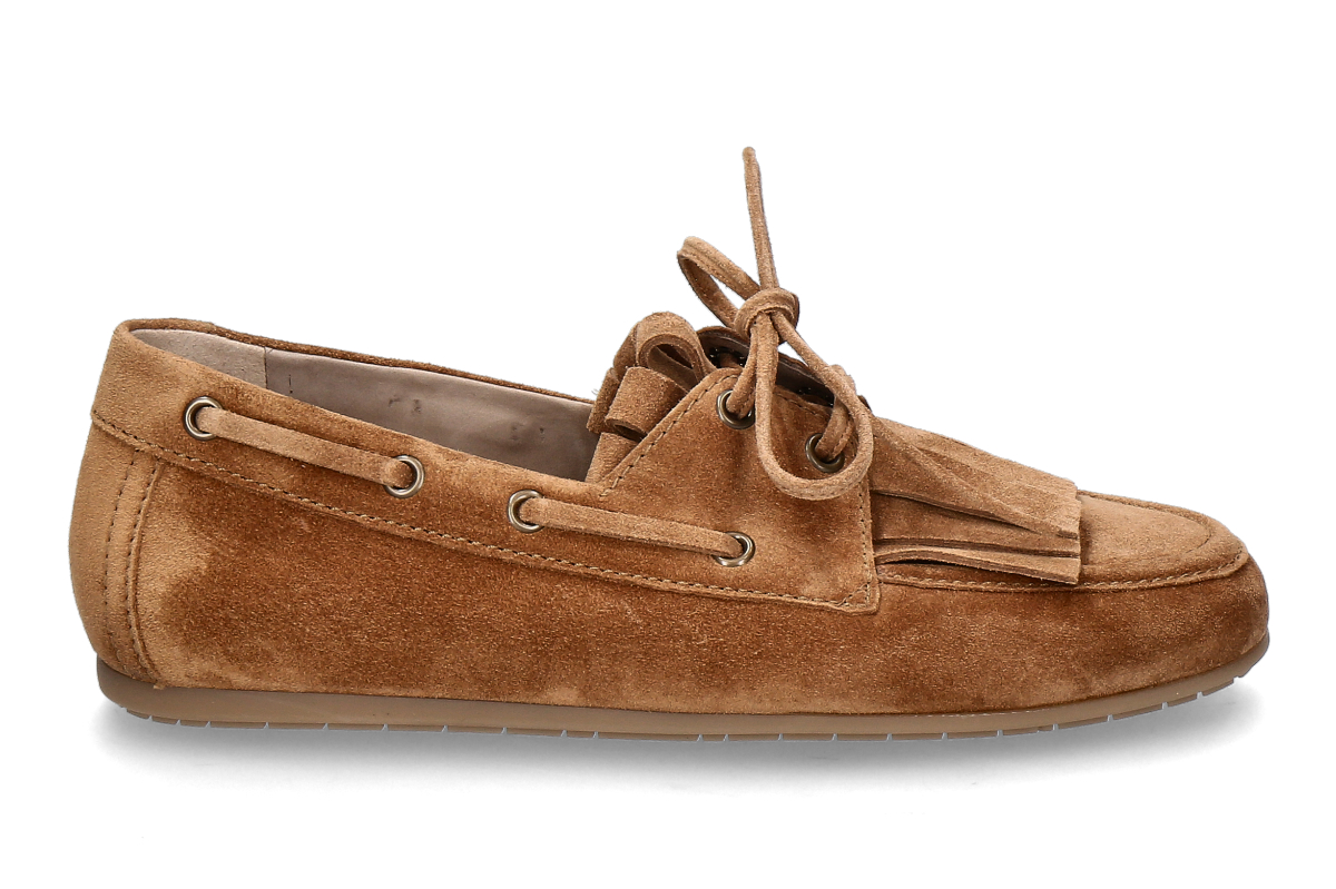 Kennel & Schmenger Mokassin DROP SUEDE- caramel/ braun