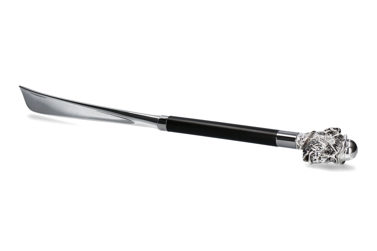 Utile4 Schuhlöffel MONKEY ROCK & ROLL- silver/ schwarz