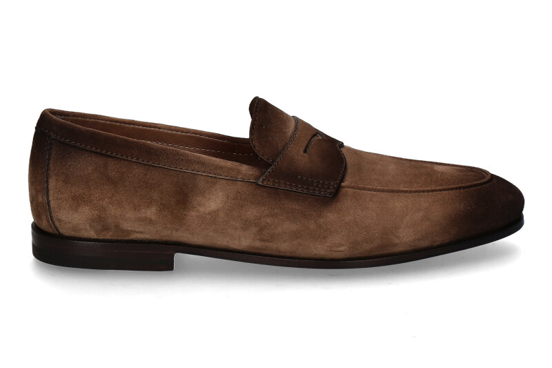Santoni Herren- Loafer CARLOS- brown/ braun