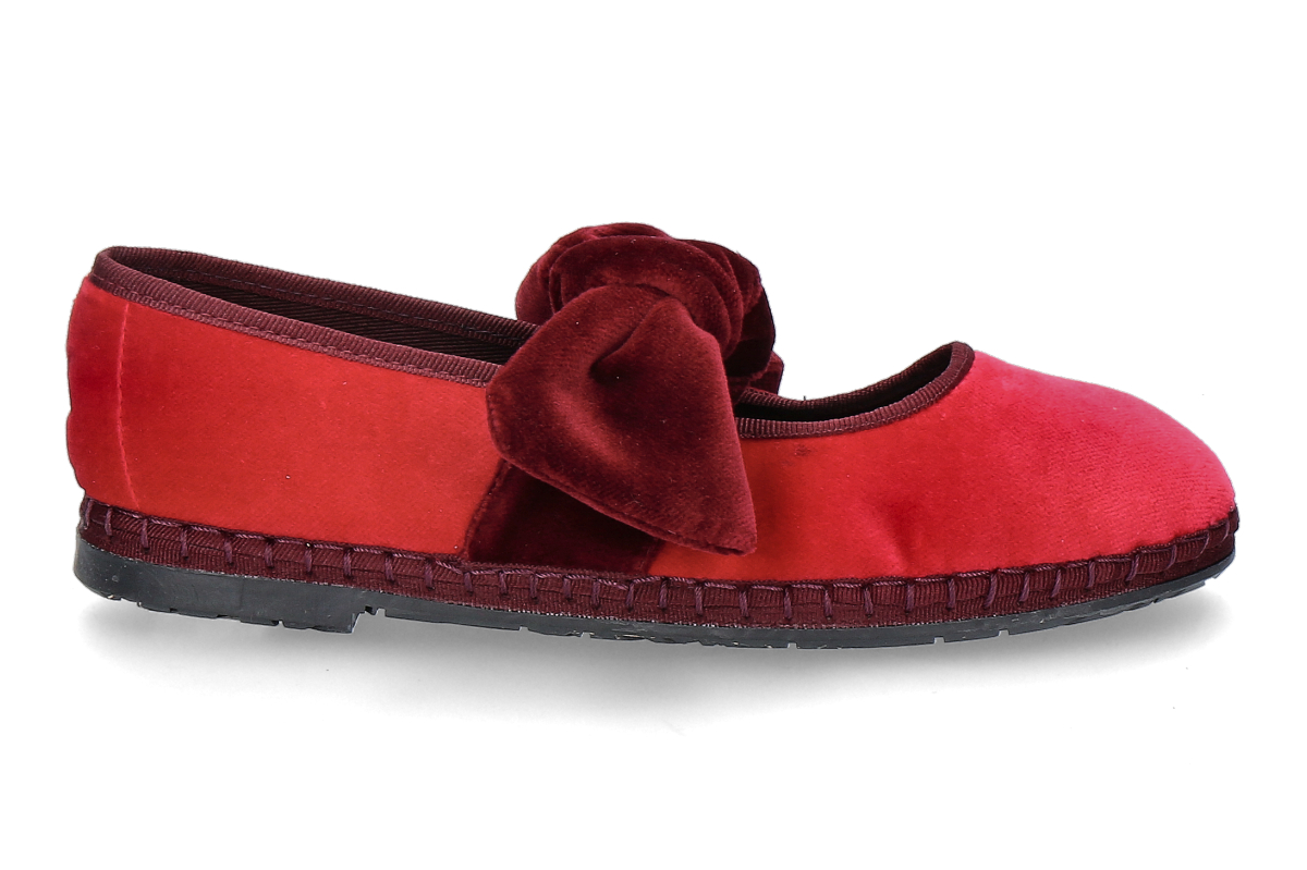 Flabelus Ballerina LYRA SAMT- burgundy_221500116_3