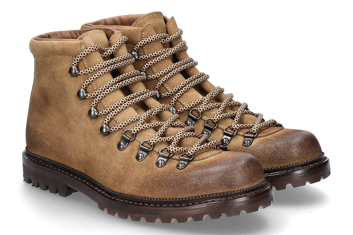 Dirndl + bua Boots HUNTING - lehm/hellbraun