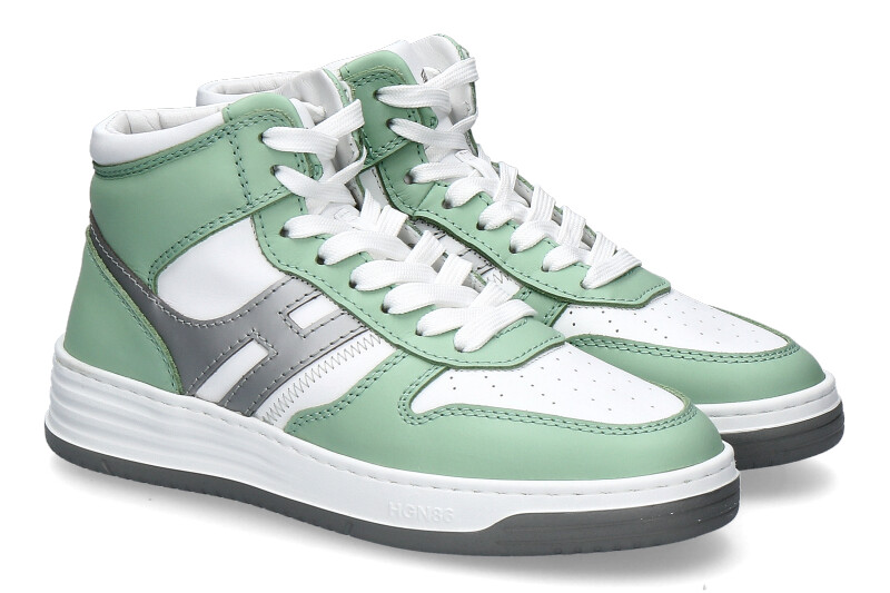 Hogan Sneaker BASKET LEATHER SAGE