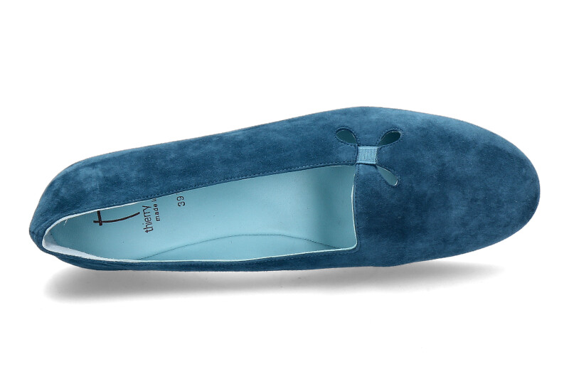 Thierry Rabotin Ballerina GALIA CAMOSCIO TURCHESE  (39½)