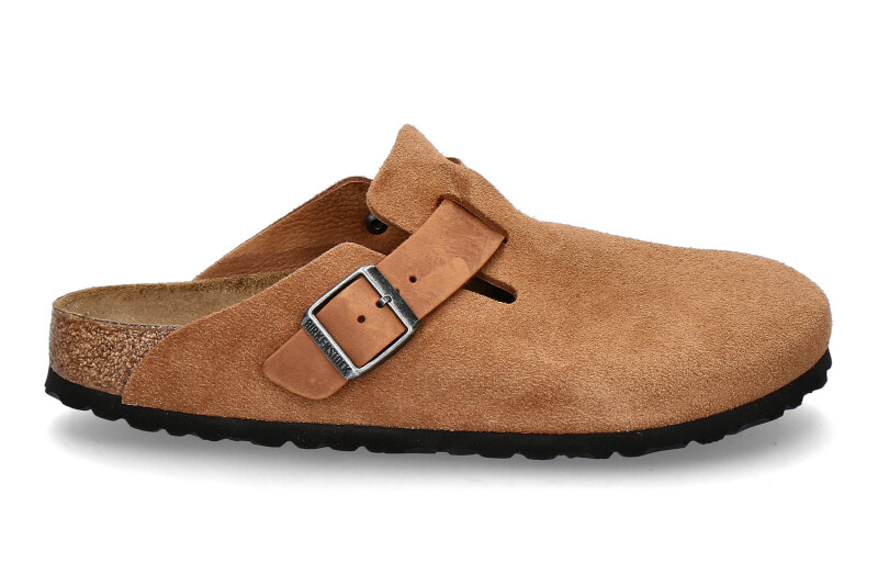 Birkenstock Herren- Clogs BOSTON BS MISCHLEDER- cognac