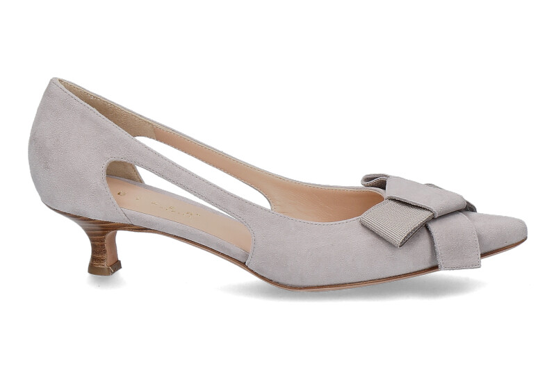 Unützer Pumps CALZATURE DONNA CAMOSCIO GRIGIO CHIARO (37½)