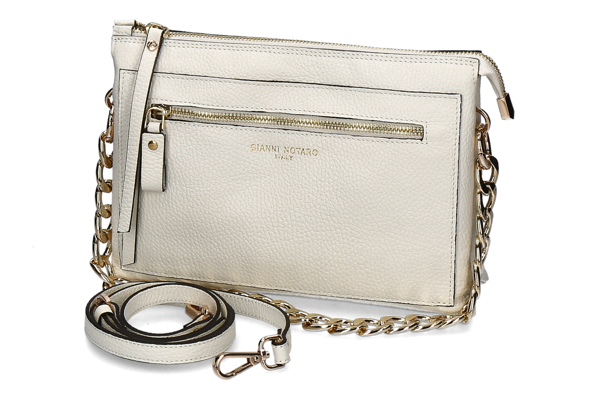 Gianni Notaro Handtasche- panna/ elfenbein