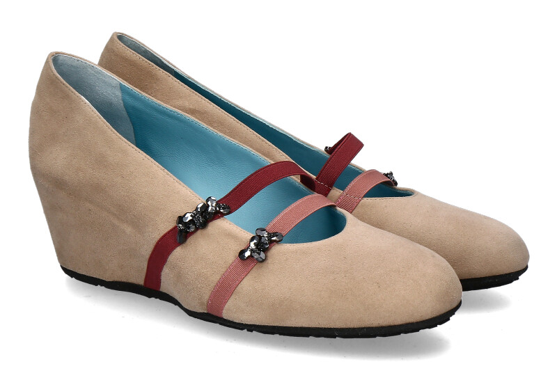 Thierry Rabotin Keilballerina TORBIS CAMOSCIO BEIGE (38)