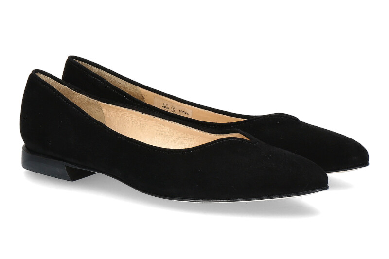Brunate Ballerina ELLI CAMOSCIO- nero/ schwarz