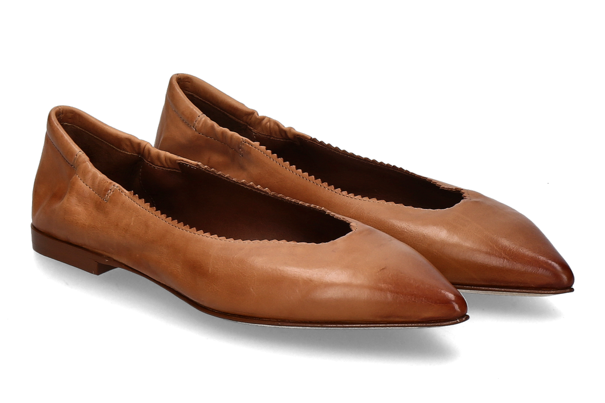 Pomme d'Or Ballerina INGRID NATURE CUOIO- toffee/ mittelbraun