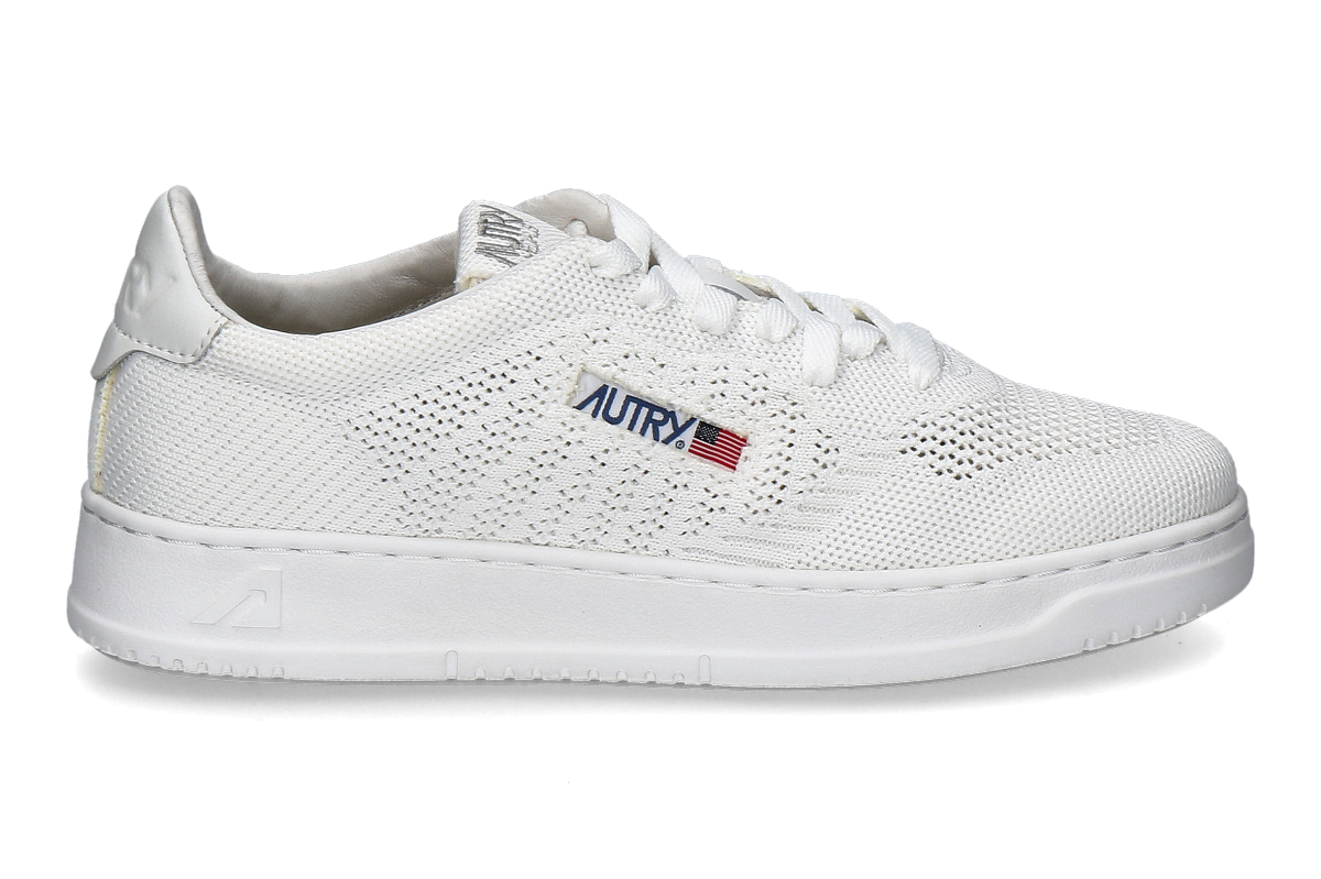 Autry Herren- Sneaker EASEKNIT KN01- white/ weiss