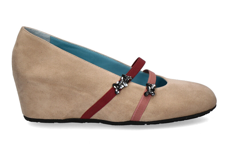 Thierry Rabotin Keilballerina TORBIS CAMOSCIO BEIGE (38)