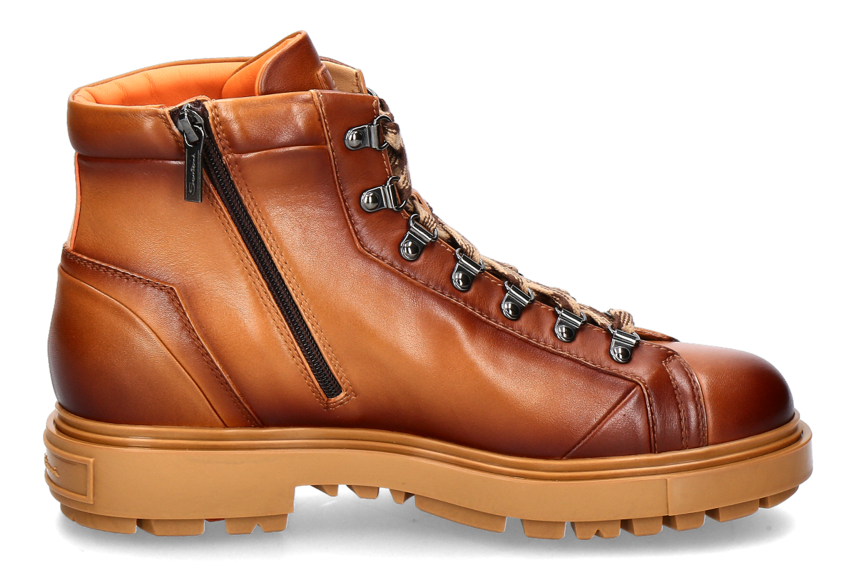 Santoni Herren Schnür-Boots FARAH light brown_152300035_4