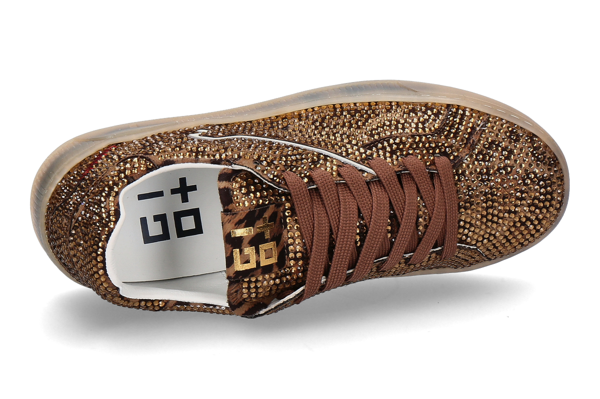 Gio+ Damen- Sneaker BLUE50S COMBI- animalier strass_232900517_4