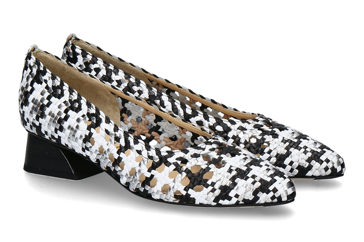 Brunate Pumps WOVEN OPTICAL- nero/ mehrfarbig