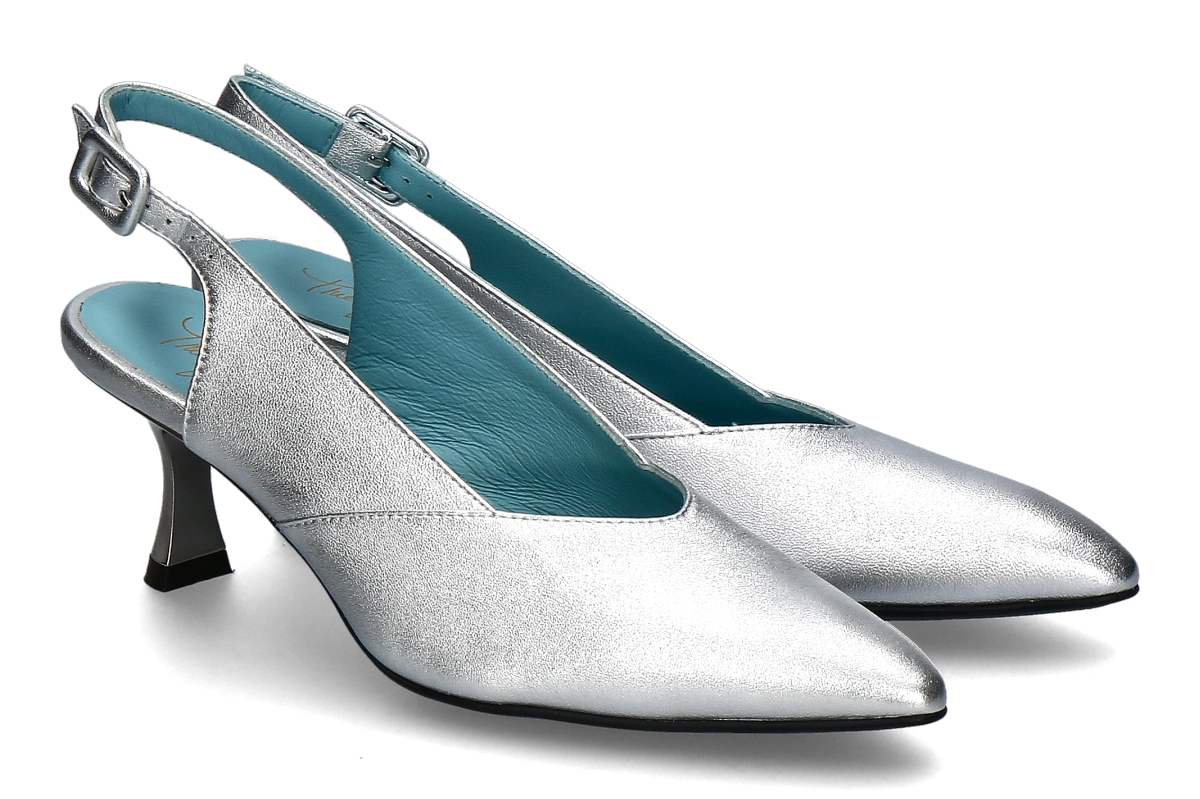 Thierry Rabotin Slingpumps REIMS NAPPA WASH- signal white/ silber