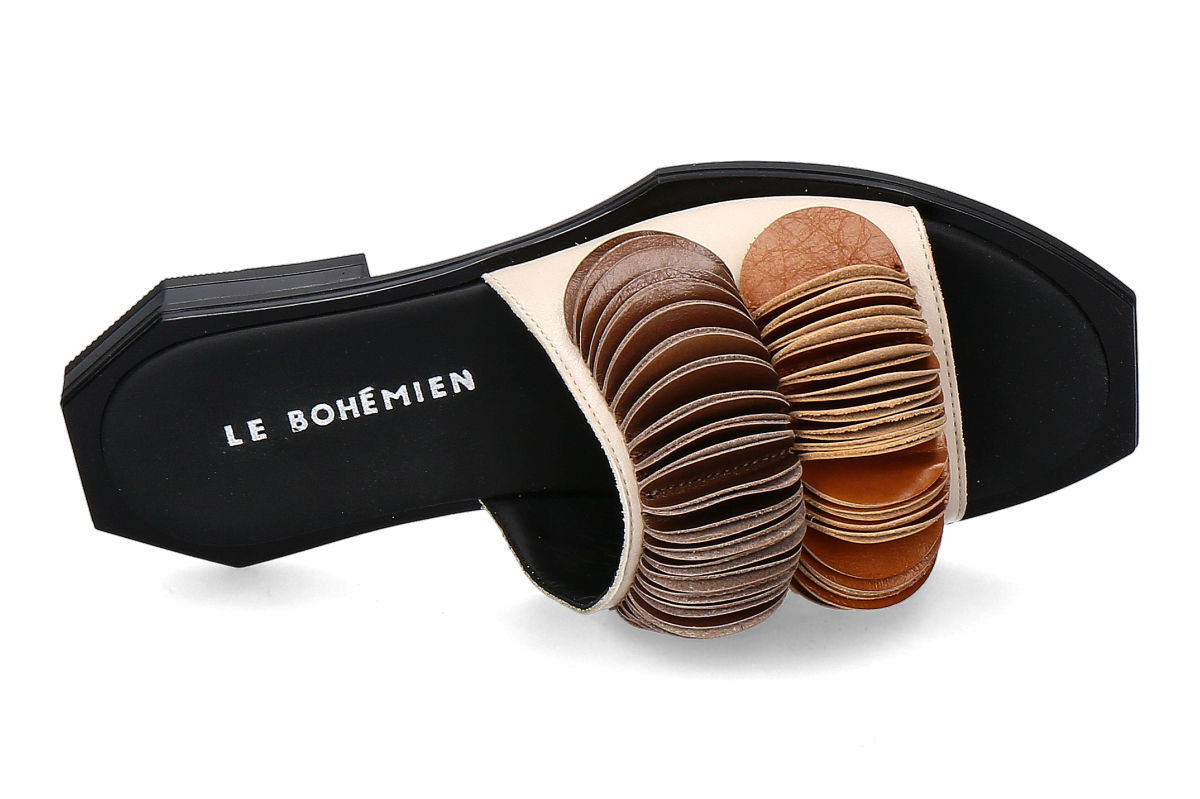 Le Bohémien Pantolette SC36 VITELLO- beige_242900408_5