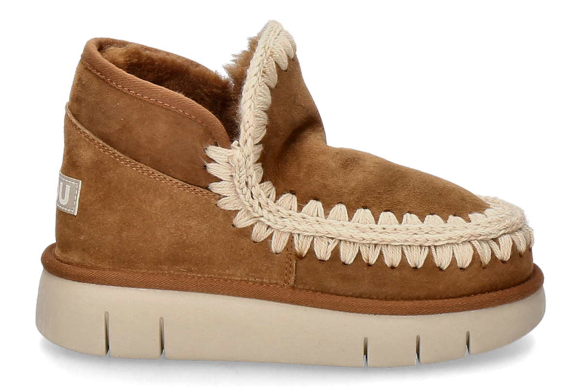 MOU Boots gefüttert ESKIMO BOUNCE- cognac/ mittelbraun