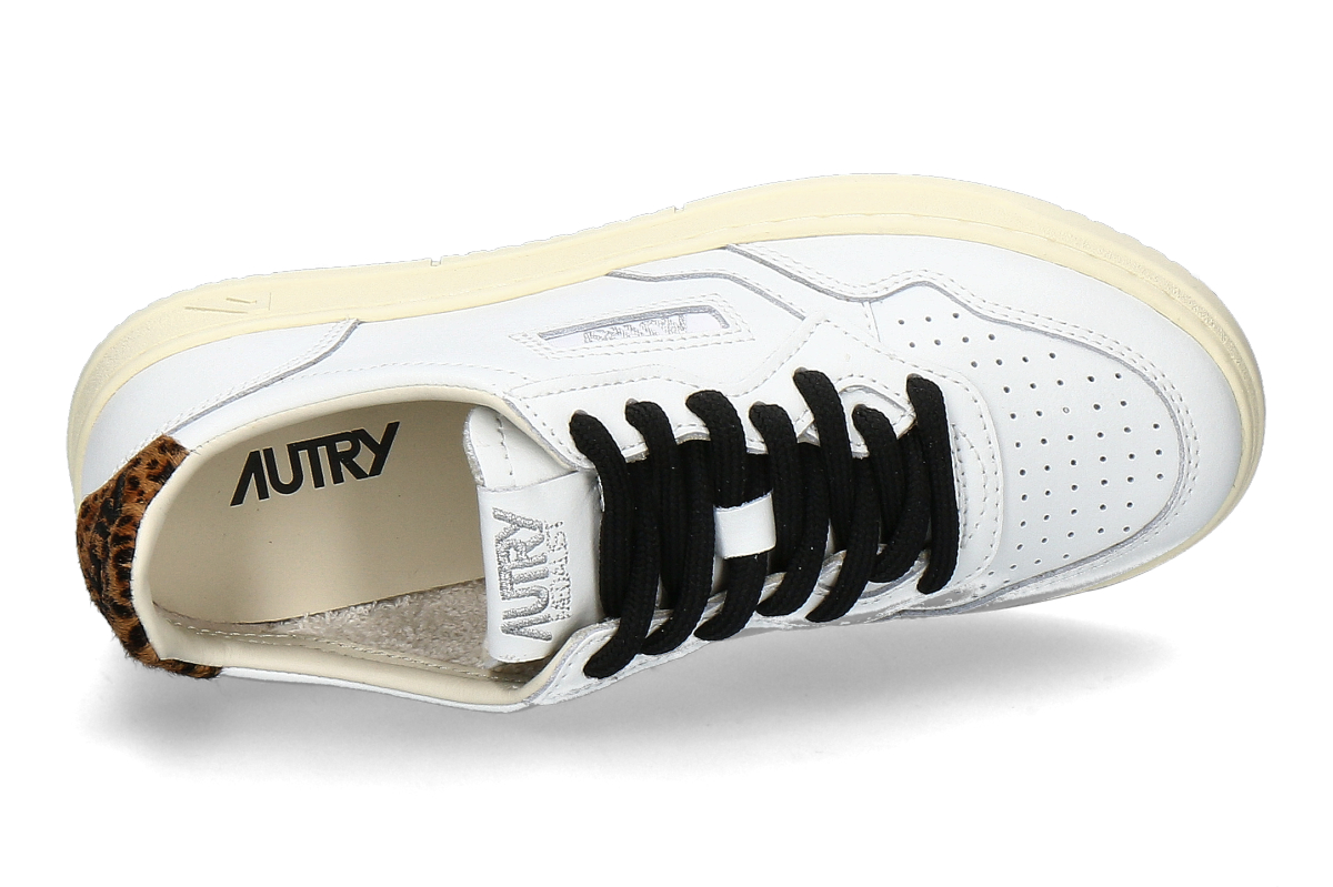 Autry Damen- Sneaker MEDALIST LOW LEATHER OC01- polace white_232900528_5