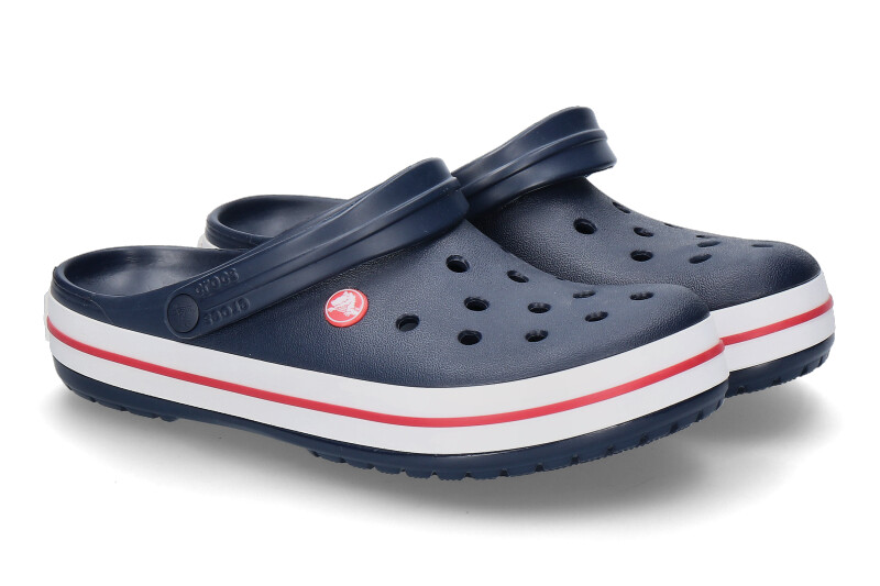 Crocs Pantolette CROCBAND CLOG- navy/red