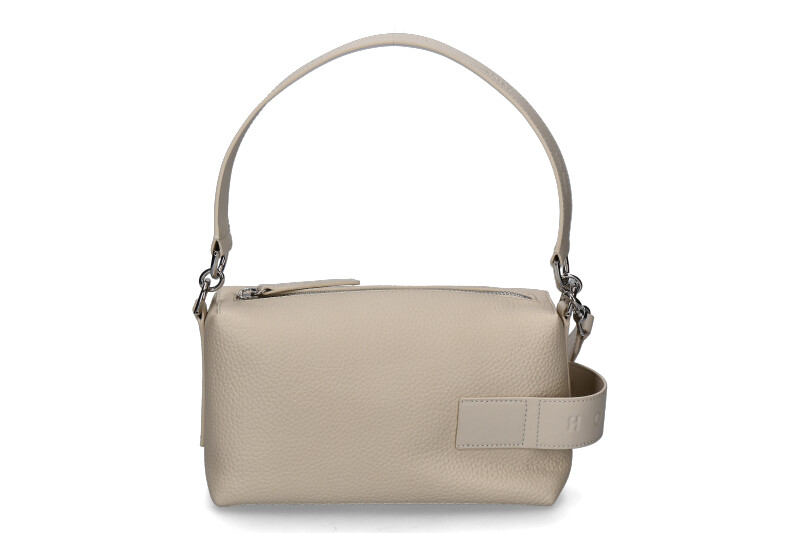 Hogan Umhängetasche SCRIPT BAULETTO PICCOLO- hellbeige 