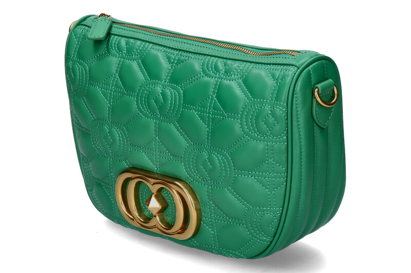 La Carrie Schultertasche LEATHER GREEN