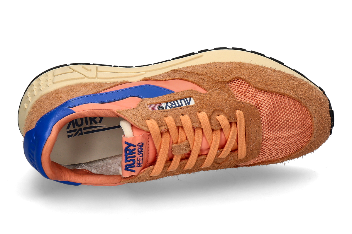 Autry Herren- Sneaker REELWIND SUEDE NYLON UT38- orange_132900308_4