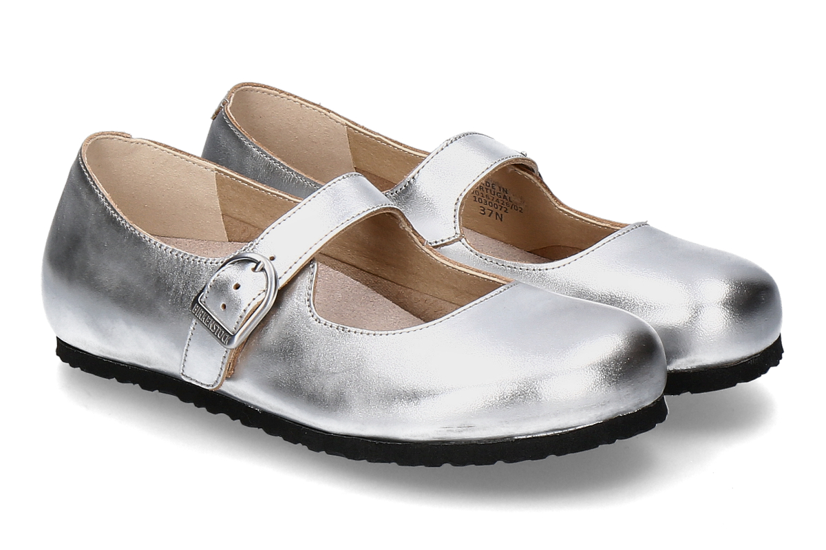 Birkenstock Ballerina SANTA CLARITA LENA- silber/ silver
