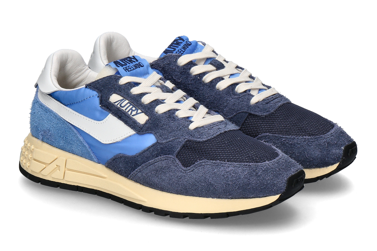 Autry Herren- Sneaker REELWIND SUEDE NYLON 3T03- bluette/ digital blue