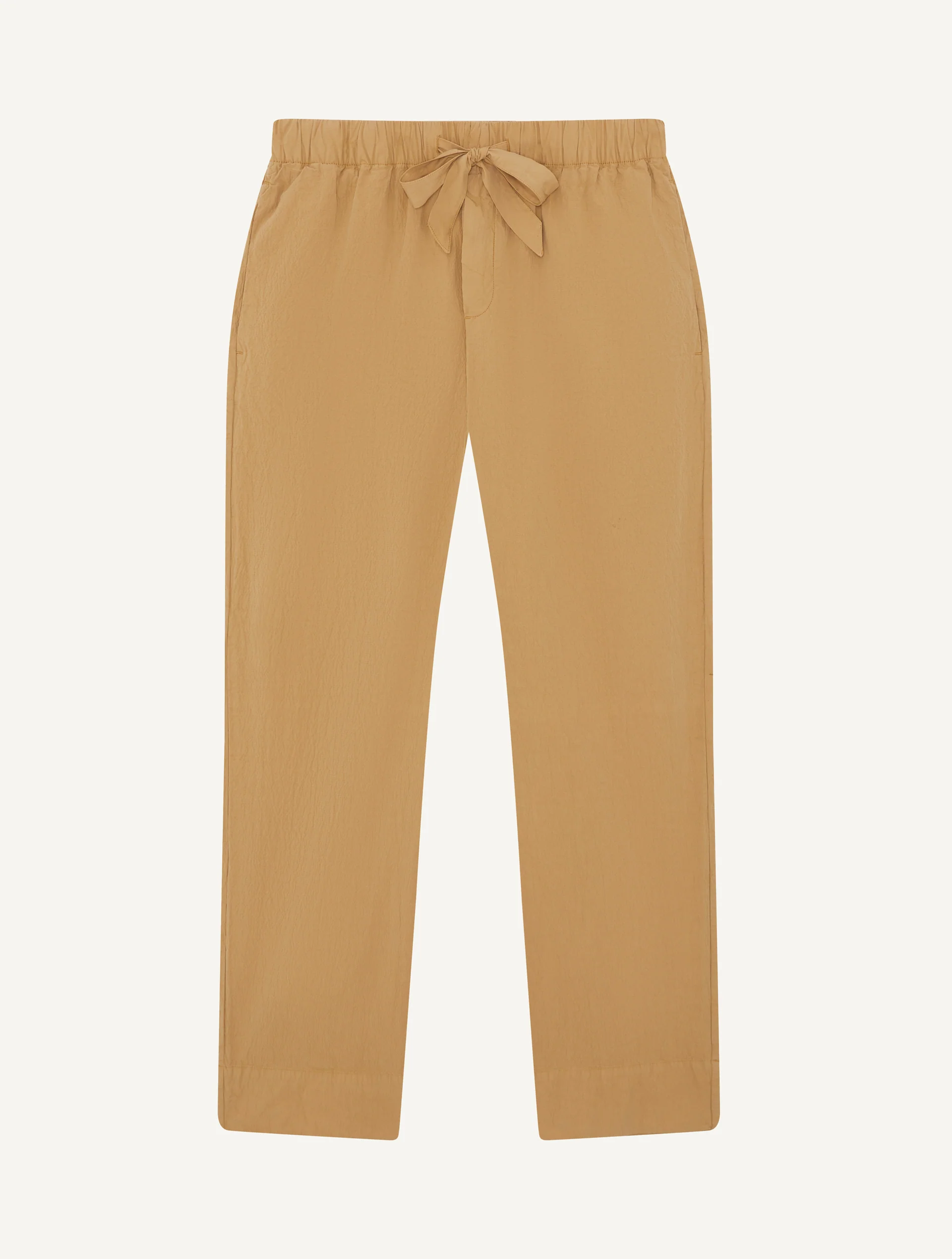 Frescobol Carioca Herren- Hose LUAN SEERSUCKER TROUSER- beige